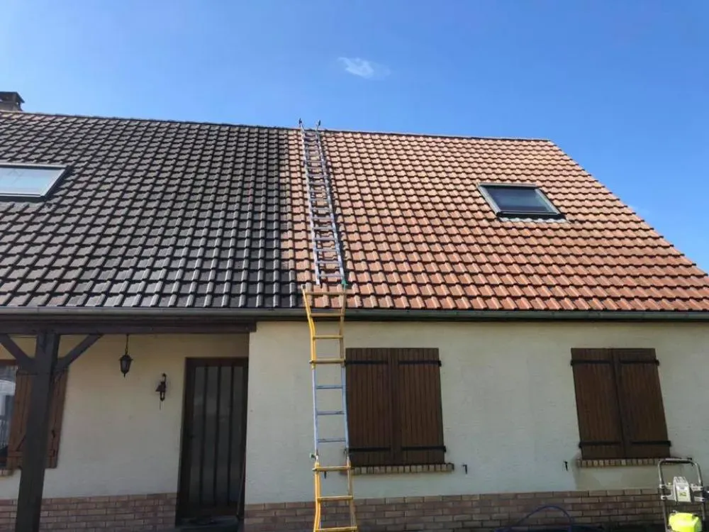 Nettoyage de toiture